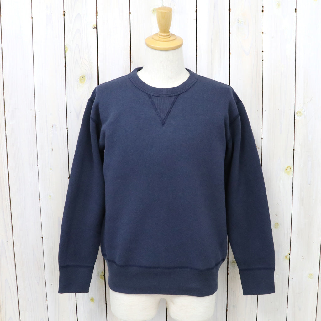 JOE McCOY『10oz.LOOPWHEEL CREWNECK SWEATSHIRT』(NAVY)