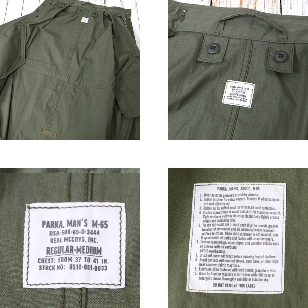 The REAL McCOY’S『PARKA,MAN’S,M-65』