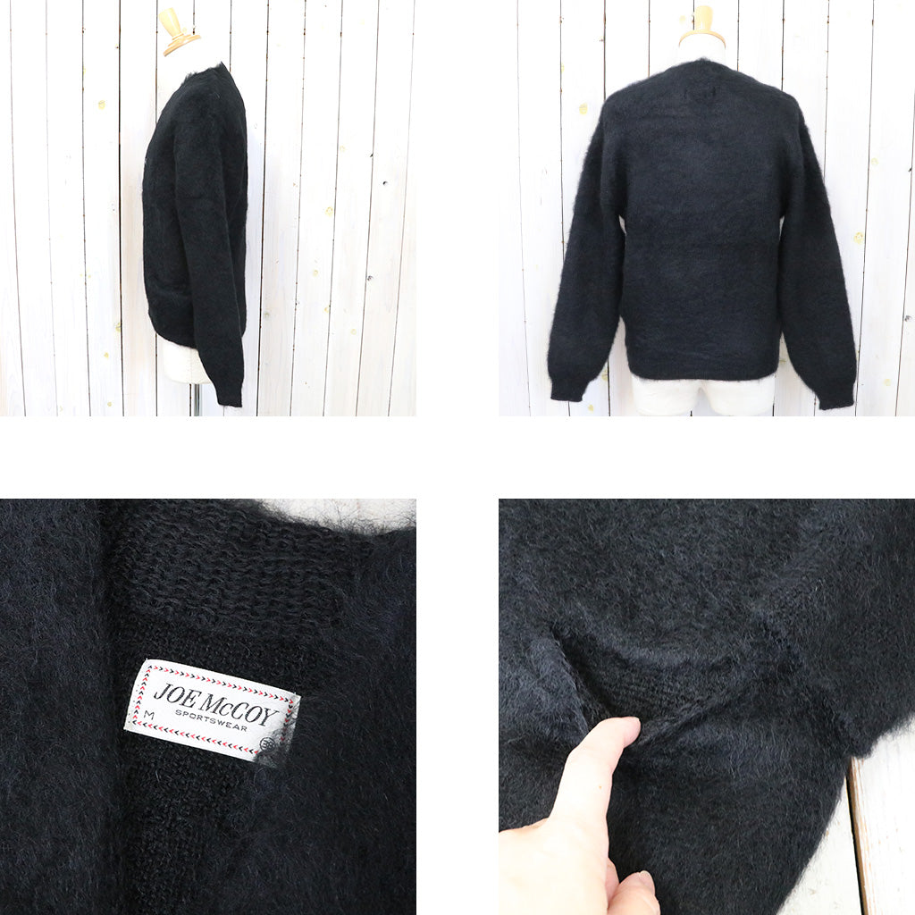 JOE McCOY『MOHAIR CARDIGAN』(BLACK)