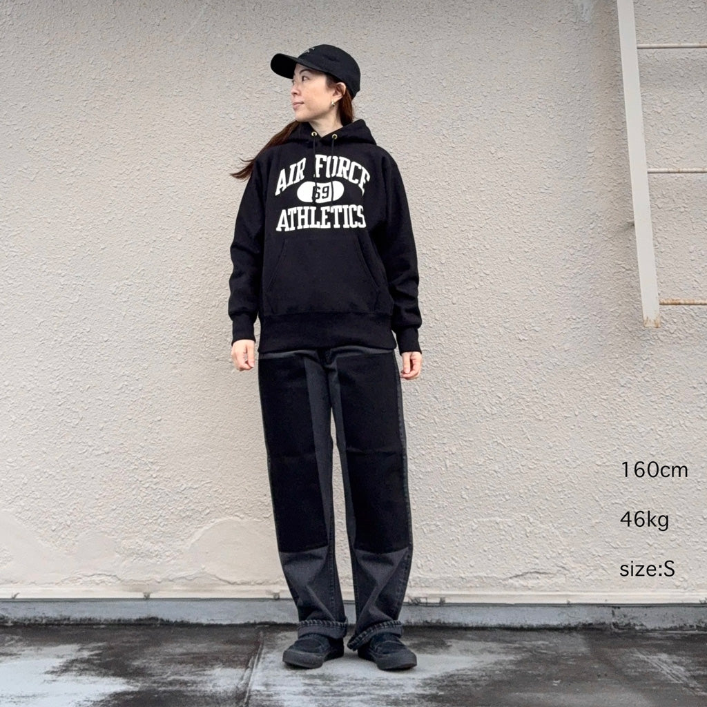 【SALE40%OFF】The REAL McCOY’S『HEAVYWEIGHT HOODED/AIRFORCE』(BLACK)
