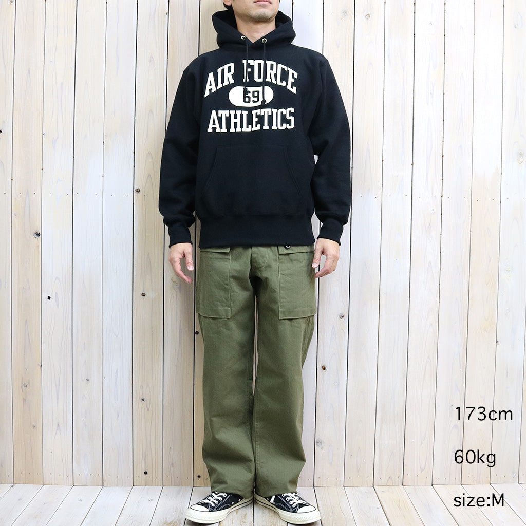 【SALE40%OFF】The REAL McCOY’S『HEAVYWEIGHT HOODED/AIRFORCE』(BLACK)