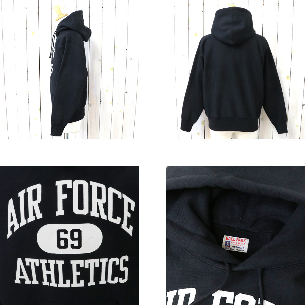 【SALE40%OFF】The REAL McCOY’S『HEAVYWEIGHT HOODED/AIRFORCE』(BLACK)