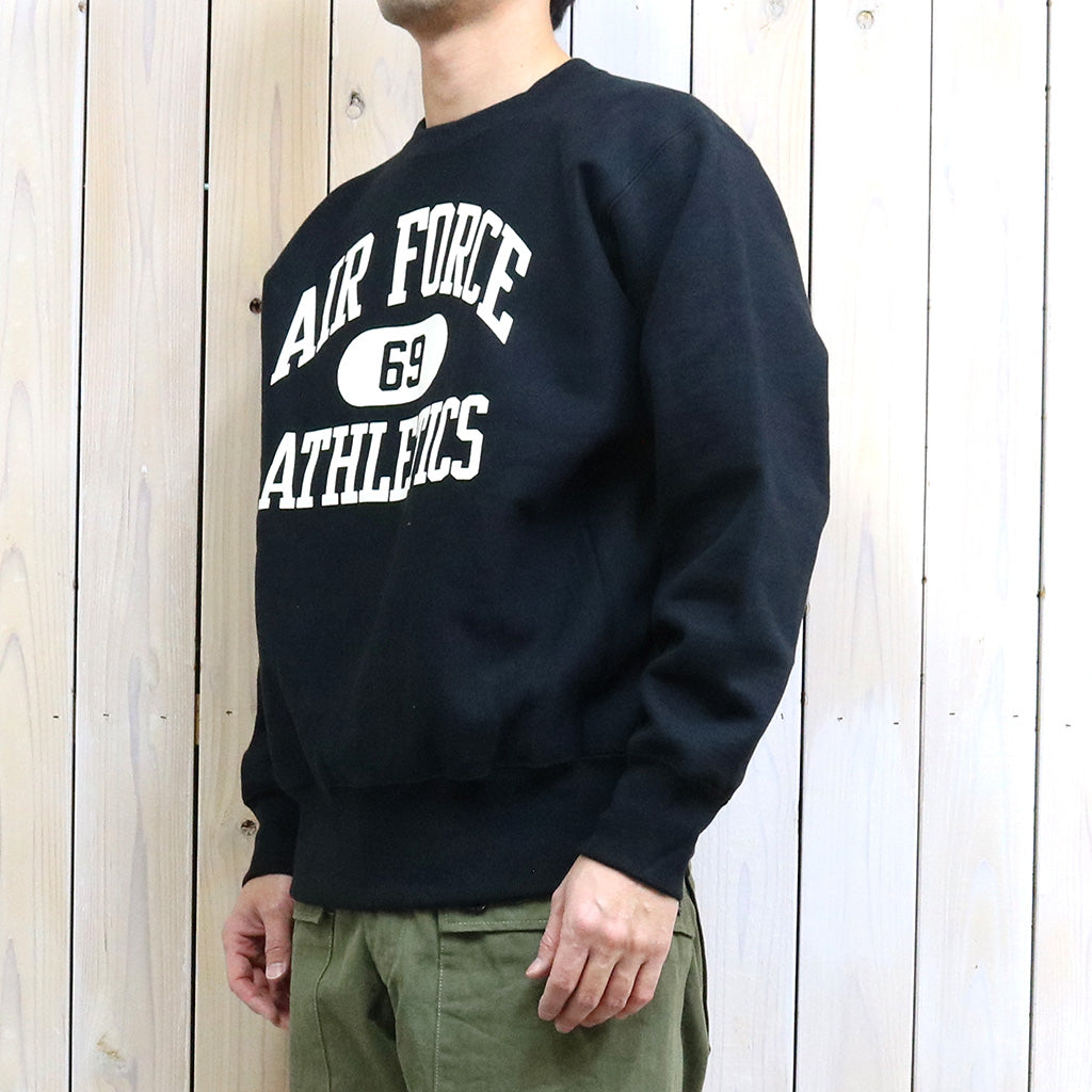 The REAL McCOY’S『HEAVYWEIGHT CREWNECK/AIR FORCE』(BLACK)