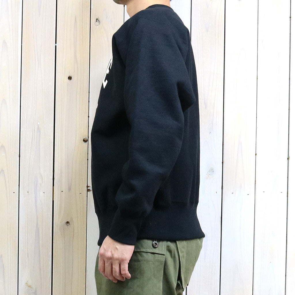 The REAL McCOY’S『HEAVYWEIGHT CREWNECK/AIR FORCE』(BLACK)