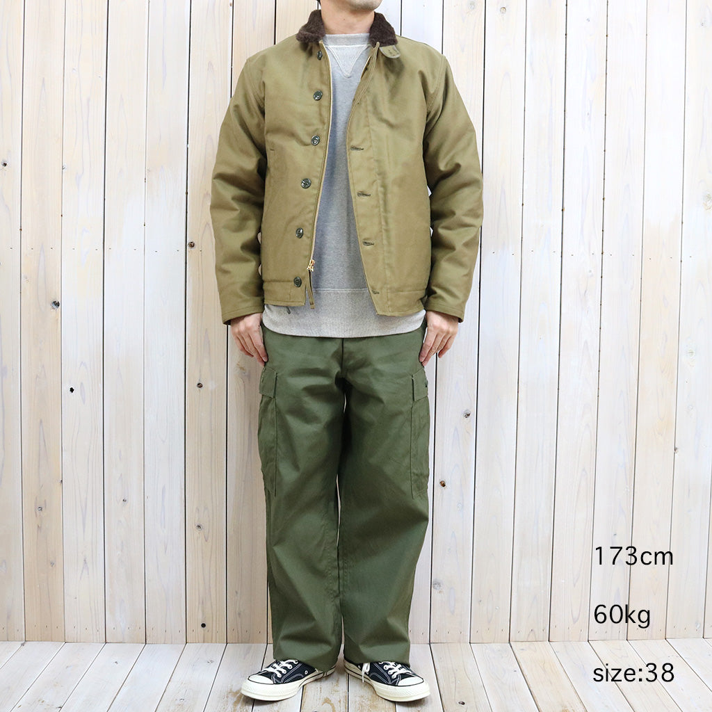 The REAL McCOY’S『N-1 DECK JACKET』(KHAKI)