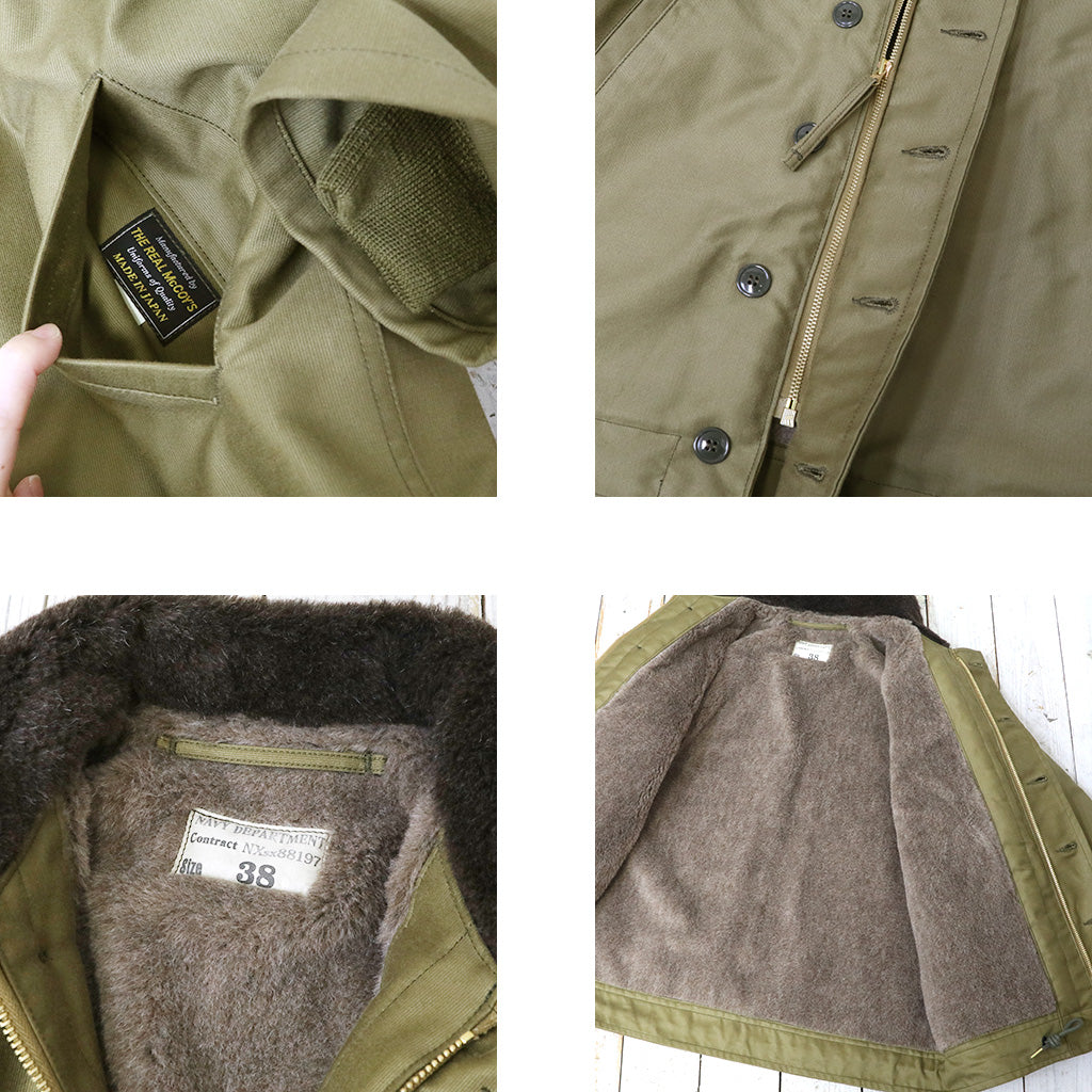 The REAL McCOY’S『N-1 DECK JACKET』(KHAKI)