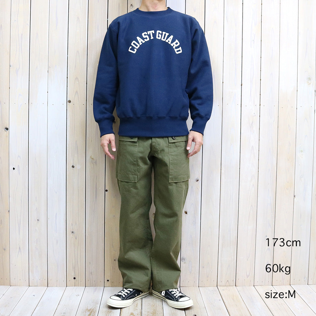 The REAL McCOY’S『HEAVYWEIGHT CREWNECK/COASTGUARD』(NAVY)