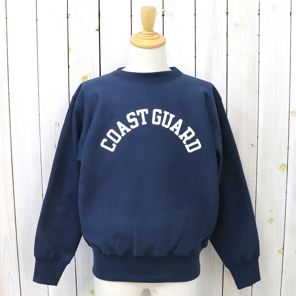 The REAL McCOY’S『HEAVYWEIGHT CREWNECK/COASTGUARD』(NAVY)