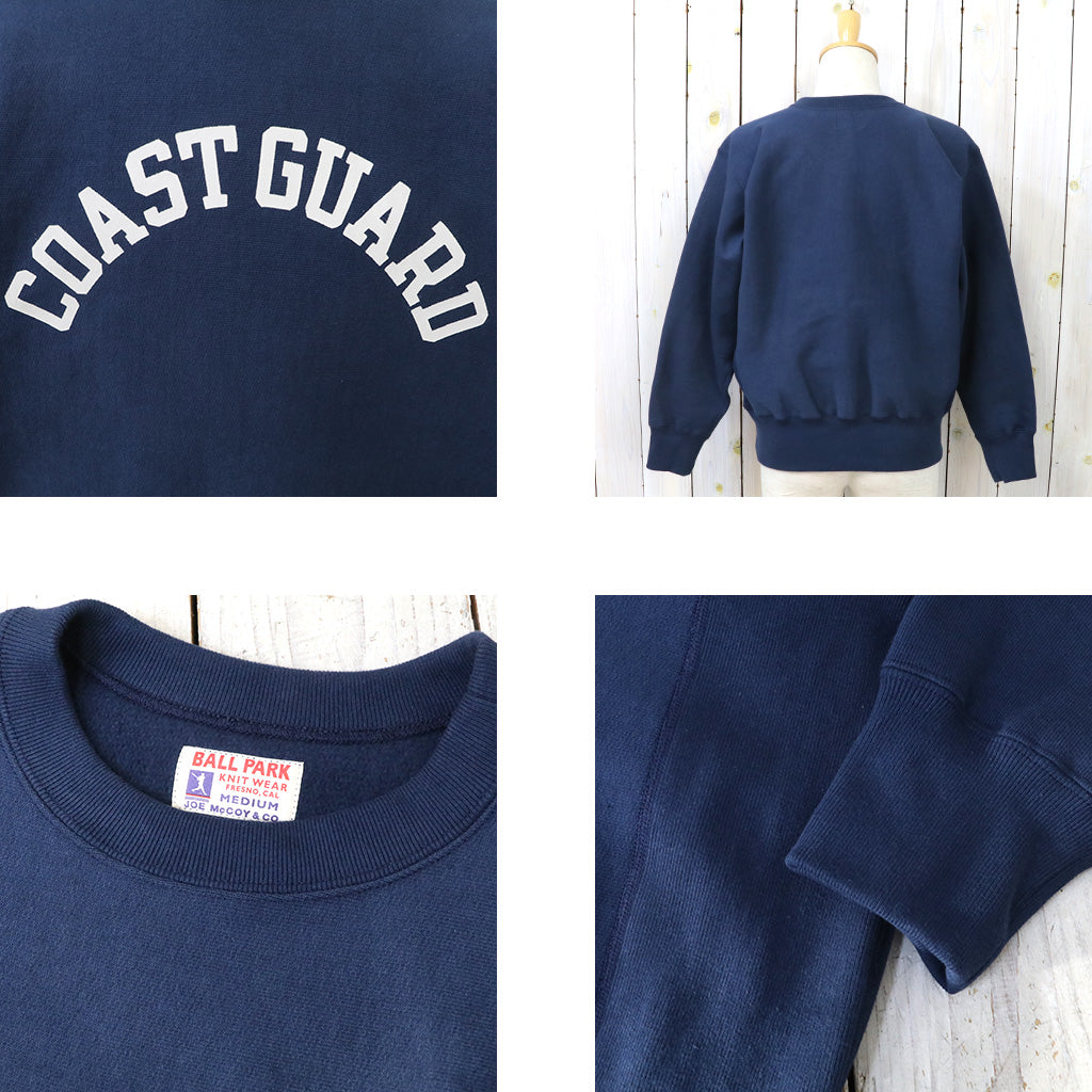 The REAL McCOY’S『HEAVYWEIGHT CREWNECK/COASTGUARD』(NAVY)