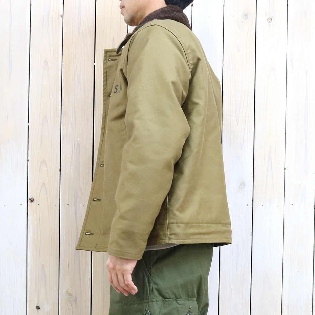 The REAL McCOY’S『N-1 DECK JACKET(KHAKI)/STENCIL』