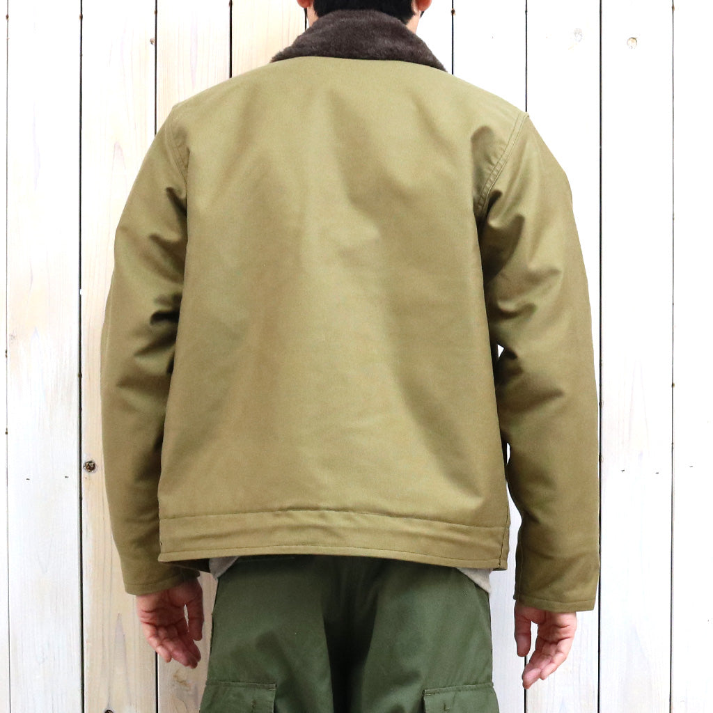 The REAL McCOY’S『N-1 DECK JACKET(KHAKI)/STENCIL』