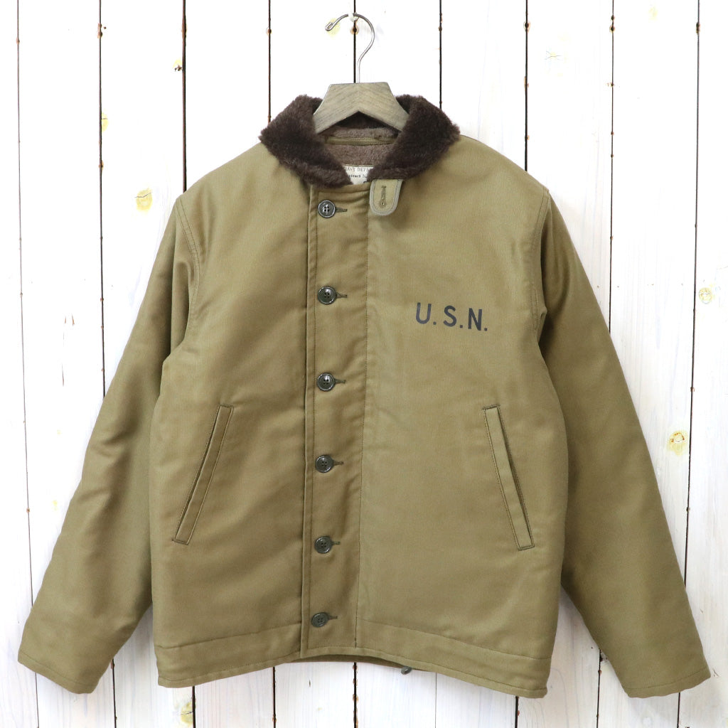 The REAL McCOY’S『N-1 DECK JACKET(KHAKI)/STENCIL』