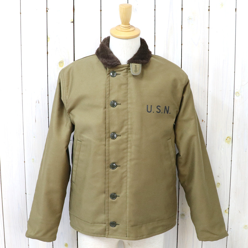 The REAL McCOY’S『N-1 DECK JACKET(KHAKI)/STENCIL』