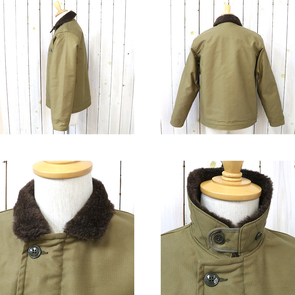 The REAL McCOY’S『N-1 DECK JACKET(KHAKI)/STENCIL』