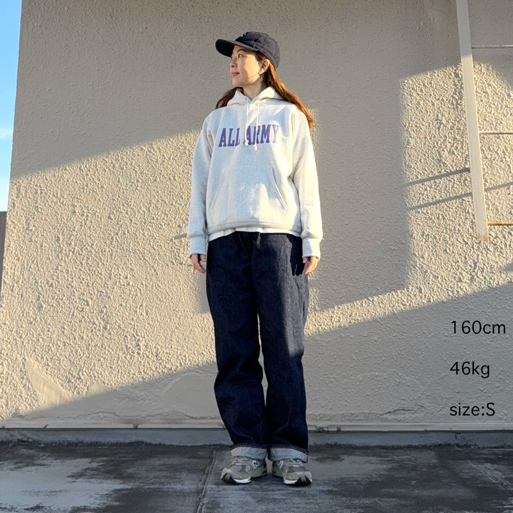 【SALE30%OFF】The REAL McCOY’S『HEAVYWEIGHT HOODED/ALL ARMY』(SILVER GRAY)