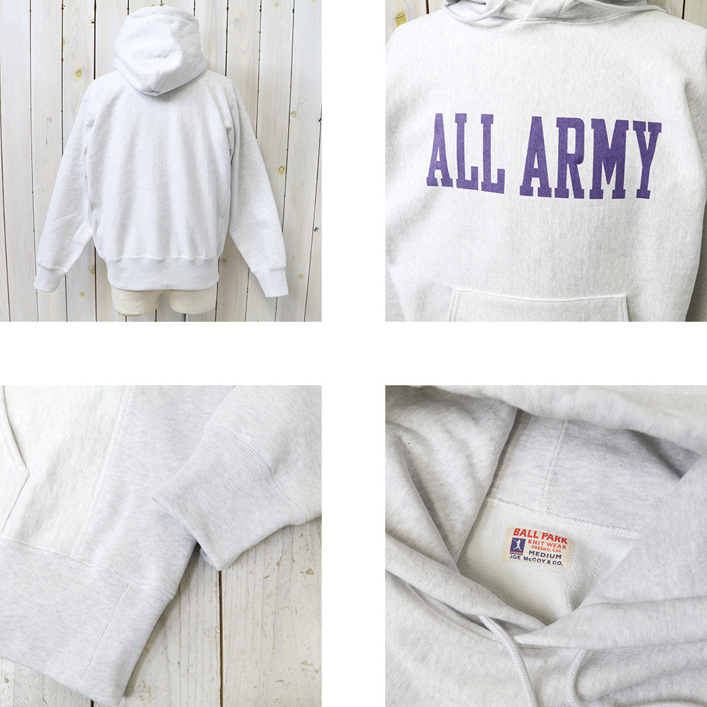 【SALE30%OFF】The REAL McCOY’S『HEAVYWEIGHT HOODED/ALL ARMY』(SILVER GRAY)
