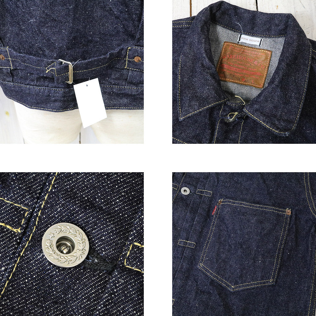 WAREHOUSE『DUCK DIGGER Lot DD-S2001XX(WW II MODEL)』(ONE WASH)