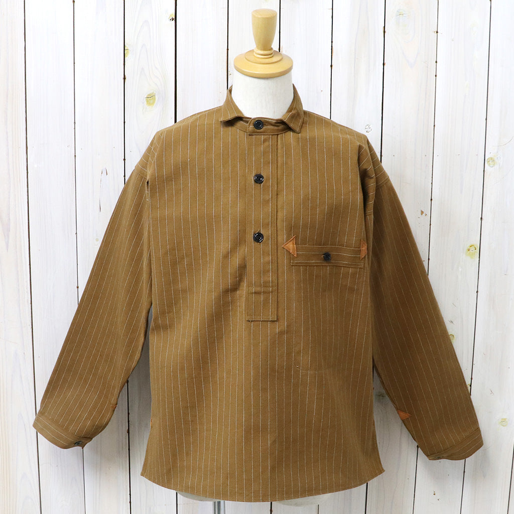 WAREHOUSE : GREENEBAUM Overalls Lot 2213 1880 HEAVY LEATHER BOUND JUMPER (DUCK STRIPE)