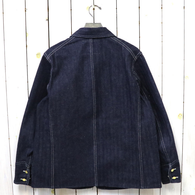 WAREHOUSE『Lot 2165 INDIGO HERRINGBONE COVERALL WITH CHINSTRAP』