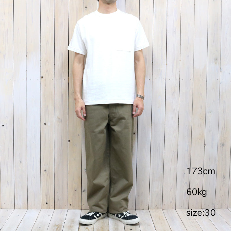 WAREHOUSE『Lot 1213 MILITARY HERRINGBONE UTILITY PANTS』(ODグリーン)
