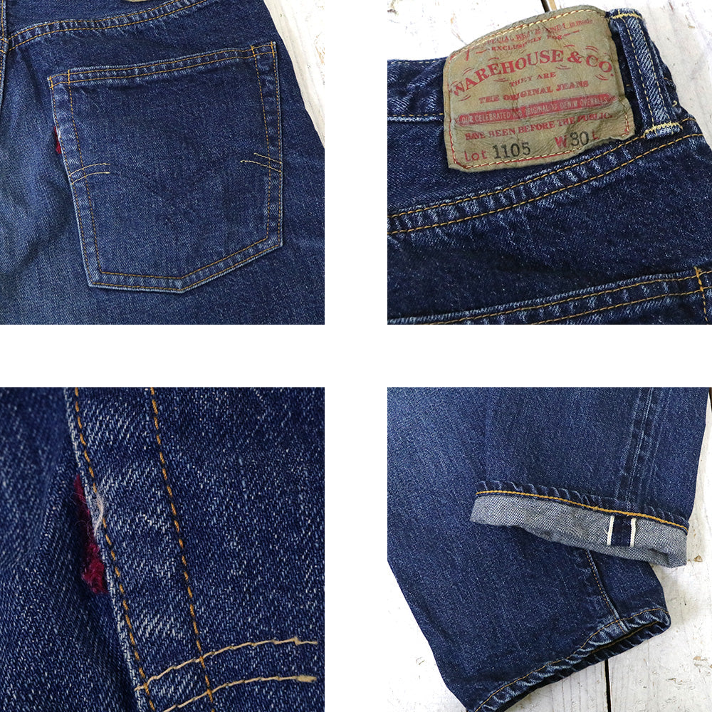WAREHOUSE : 2ND-HAND 1105 (USED WASH(濃))