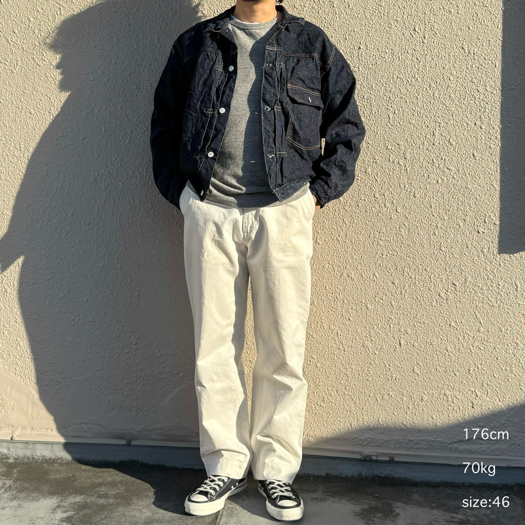 WAREHOUSE : DD-2001 DENIM JACKET(T BACK STYLE) (ONE WASH)