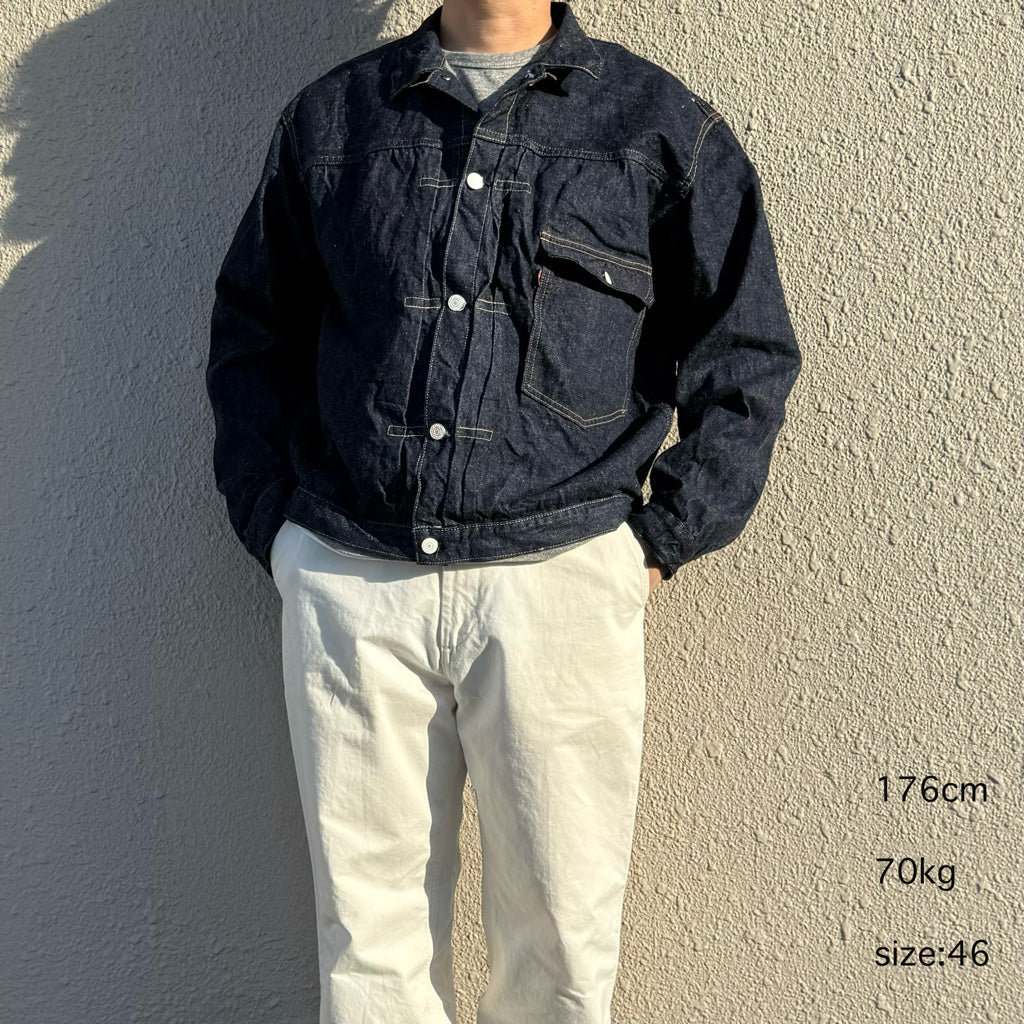 WAREHOUSE : DD-2001 DENIM JACKET(T BACK STYLE) (ONE WASH)