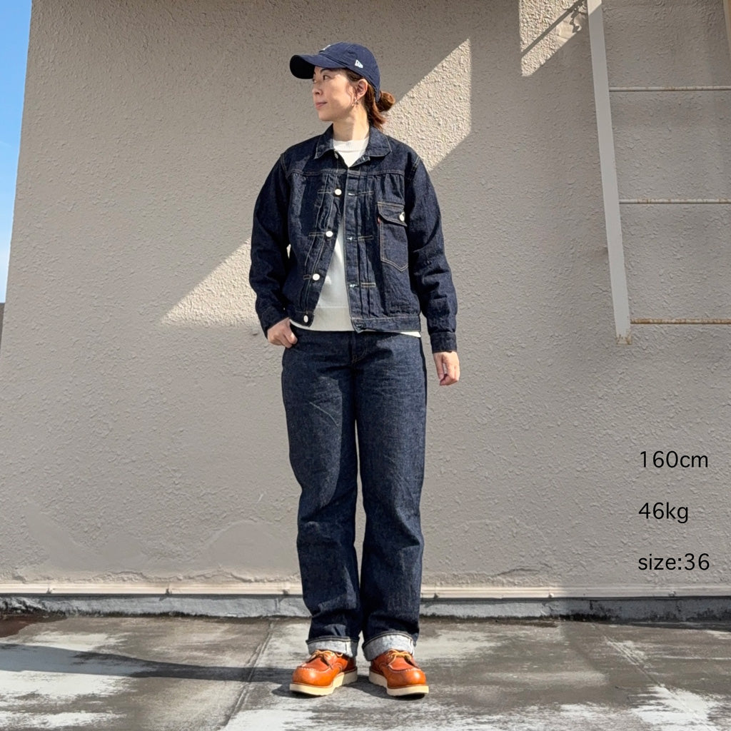 WAREHOUSE : DD-2001 DENIM JACKET(T BACK STYLE) (ONE WASH)