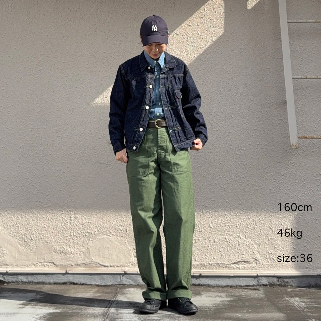 WAREHOUSE : DD-2001 DENIM JACKET(T BACK STYLE) (ONE WASH)