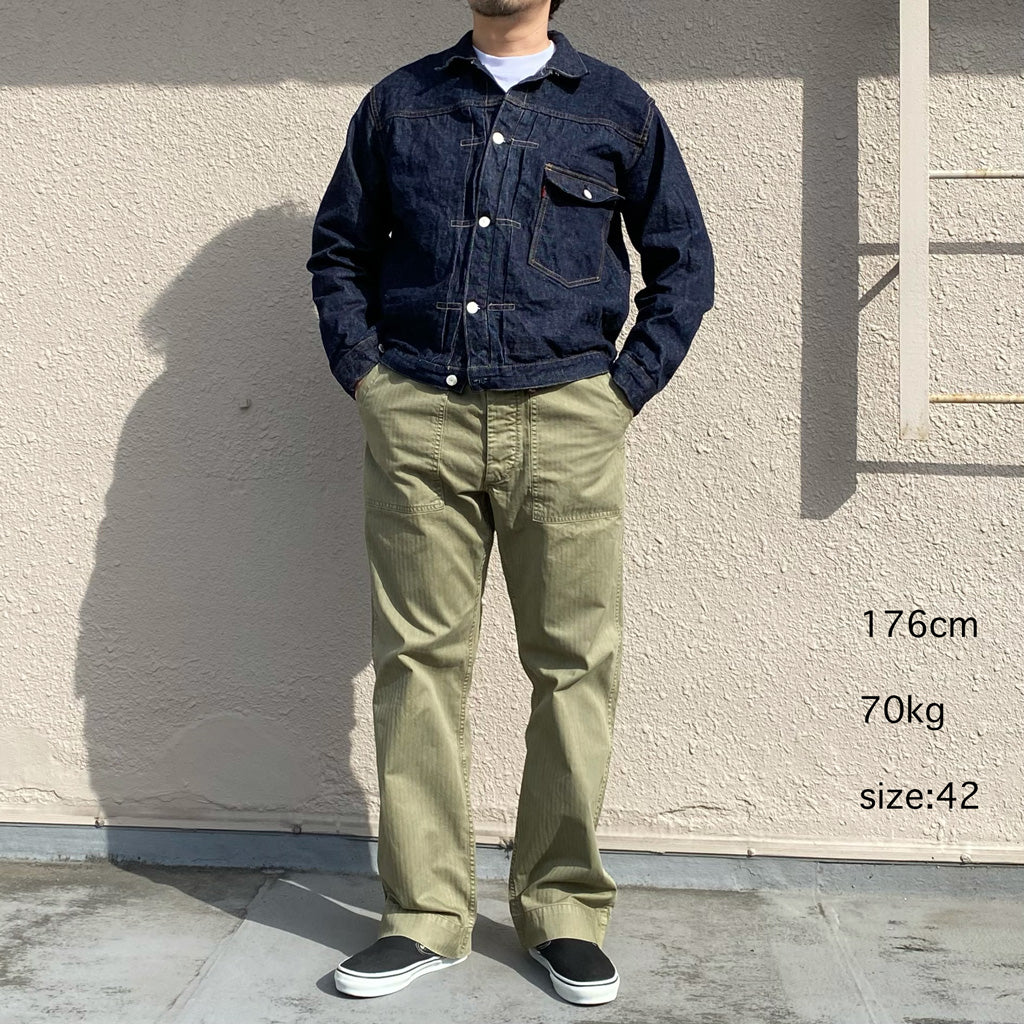 WAREHOUSE : DD-2001 DENIM JACKET(T BACK STYLE) (ONE WASH)