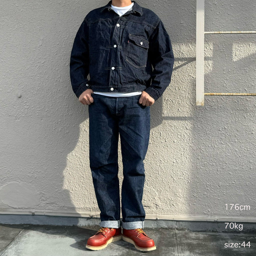 WAREHOUSE : DD-2001 DENIM JACKET(T BACK STYLE) (ONE WASH)