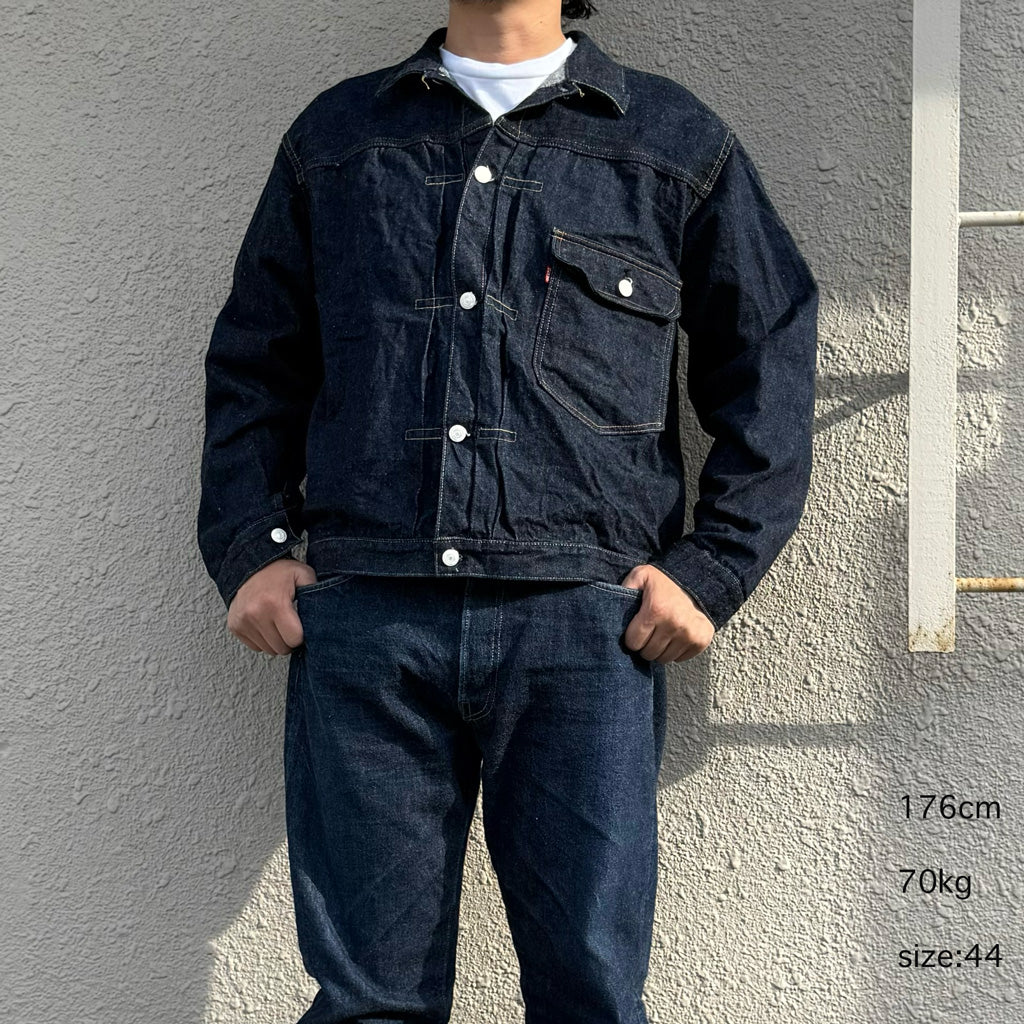WAREHOUSE : DD-2001 DENIM JACKET(T BACK STYLE) (ONE WASH)