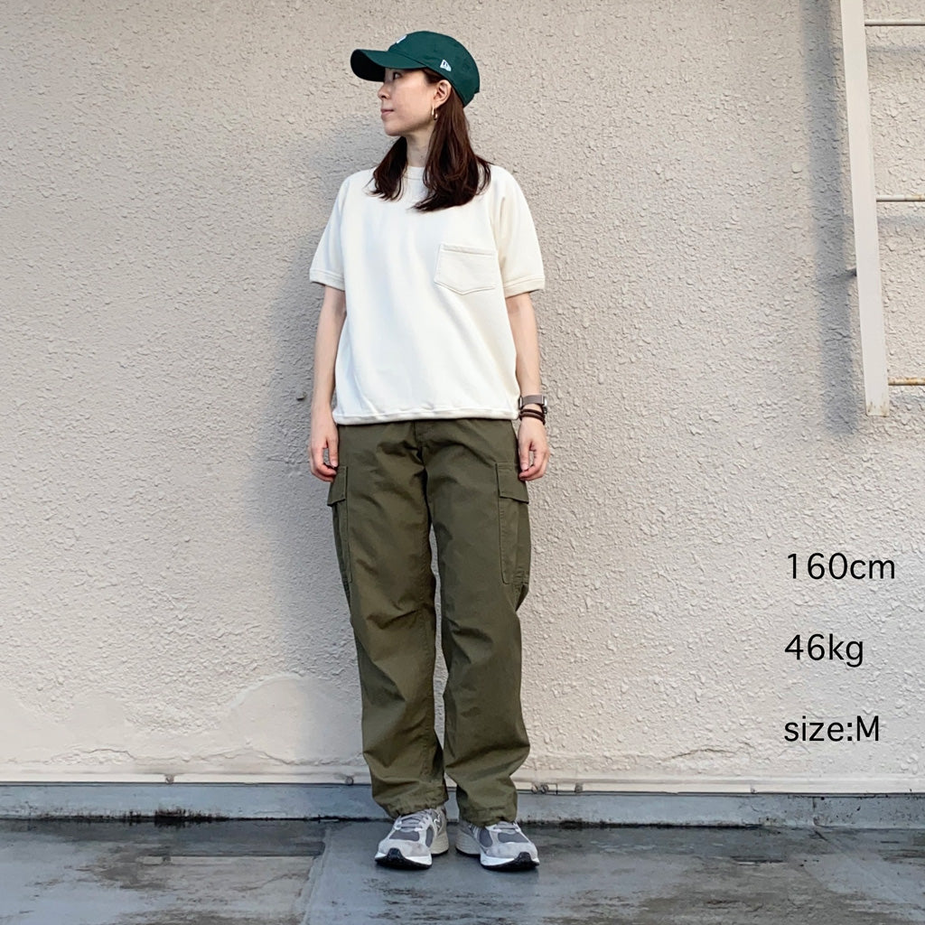 WAREHOUSE『Lot 4085 半袖SW(ポケット付き)』
