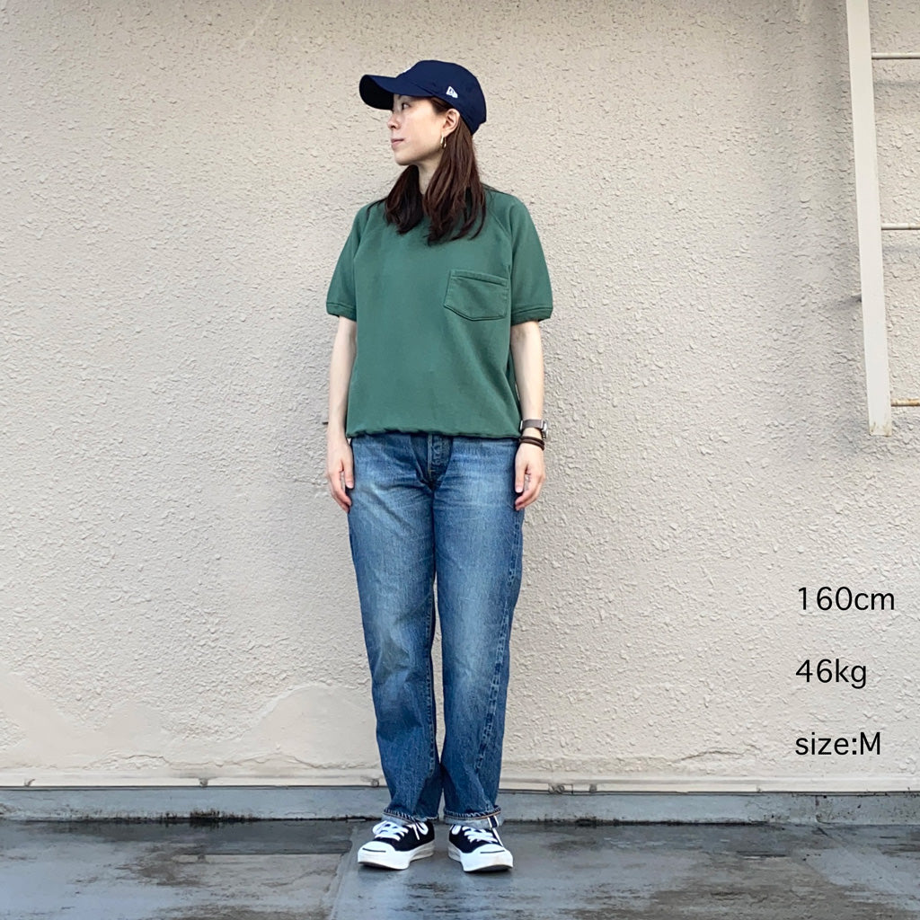 WAREHOUSE『Lot 4085 半袖SW(ポケット付き)』