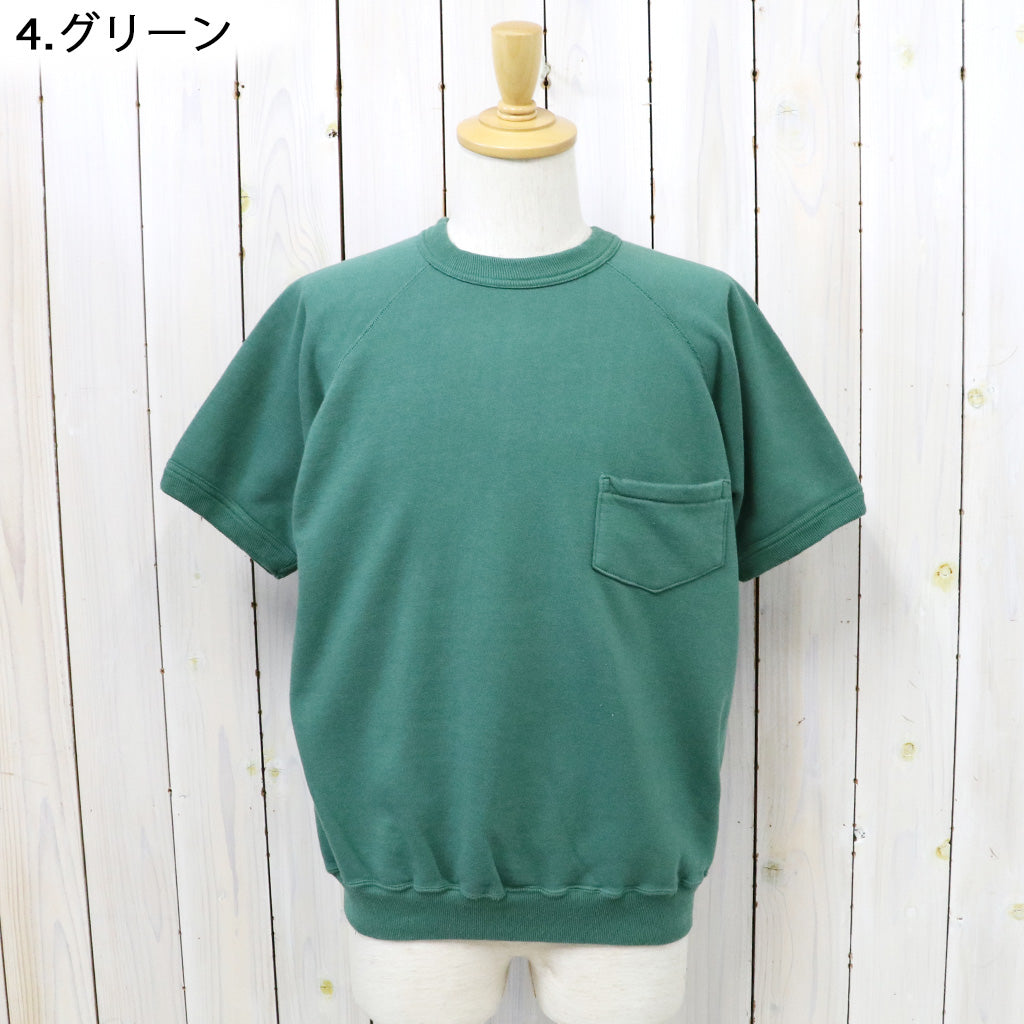 WAREHOUSE『Lot 4085 半袖SW(ポケット付き)』
