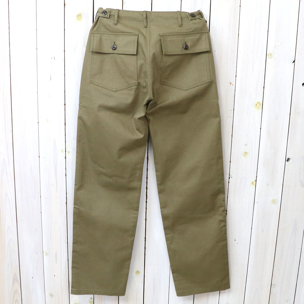 WAREHOUSE : Lot 1086 MILITARY HERRINGBONE PANTS (ODグリーン)