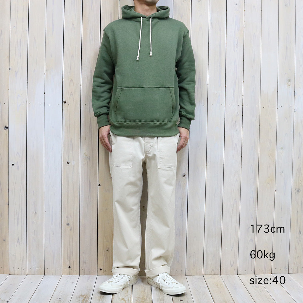 WAREHOUSE : Lot 450 2本針フード 無地
