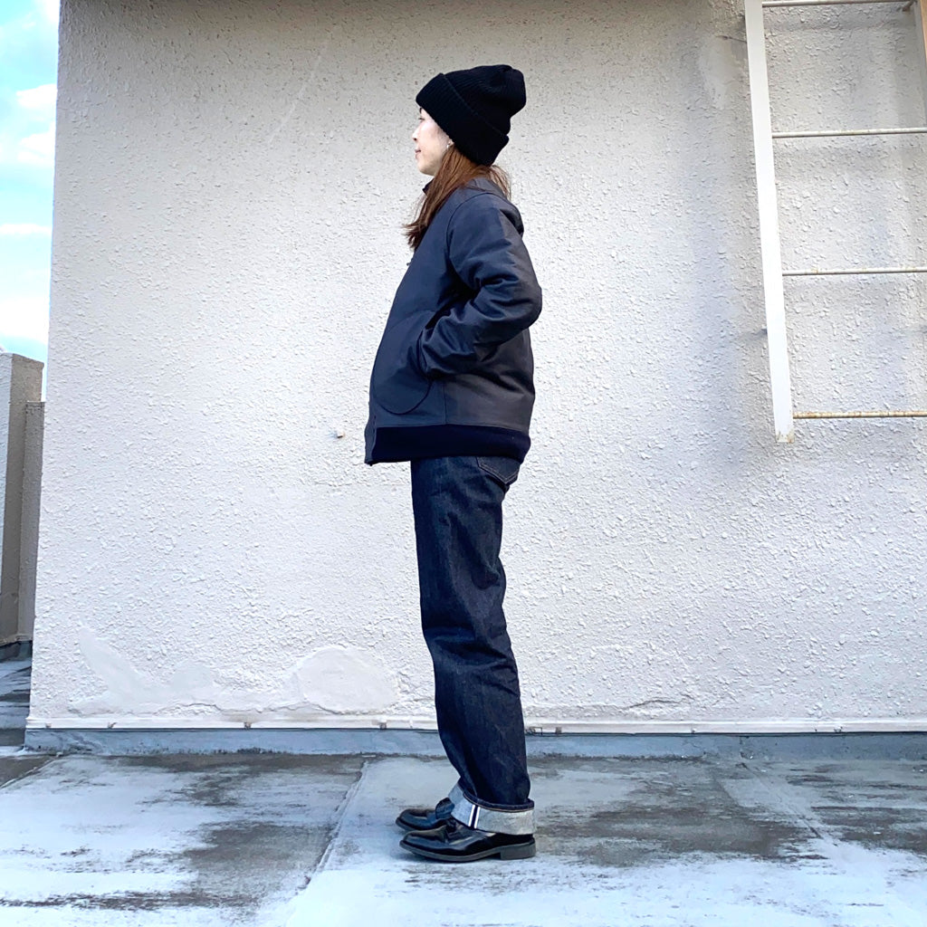 WAREHOUSE "Lot 2208 U.S.NAVY 6HOOK DECK JACKET BLOOD CHIT NAVY BLUE(NXss-23181)ブラッドチット無"