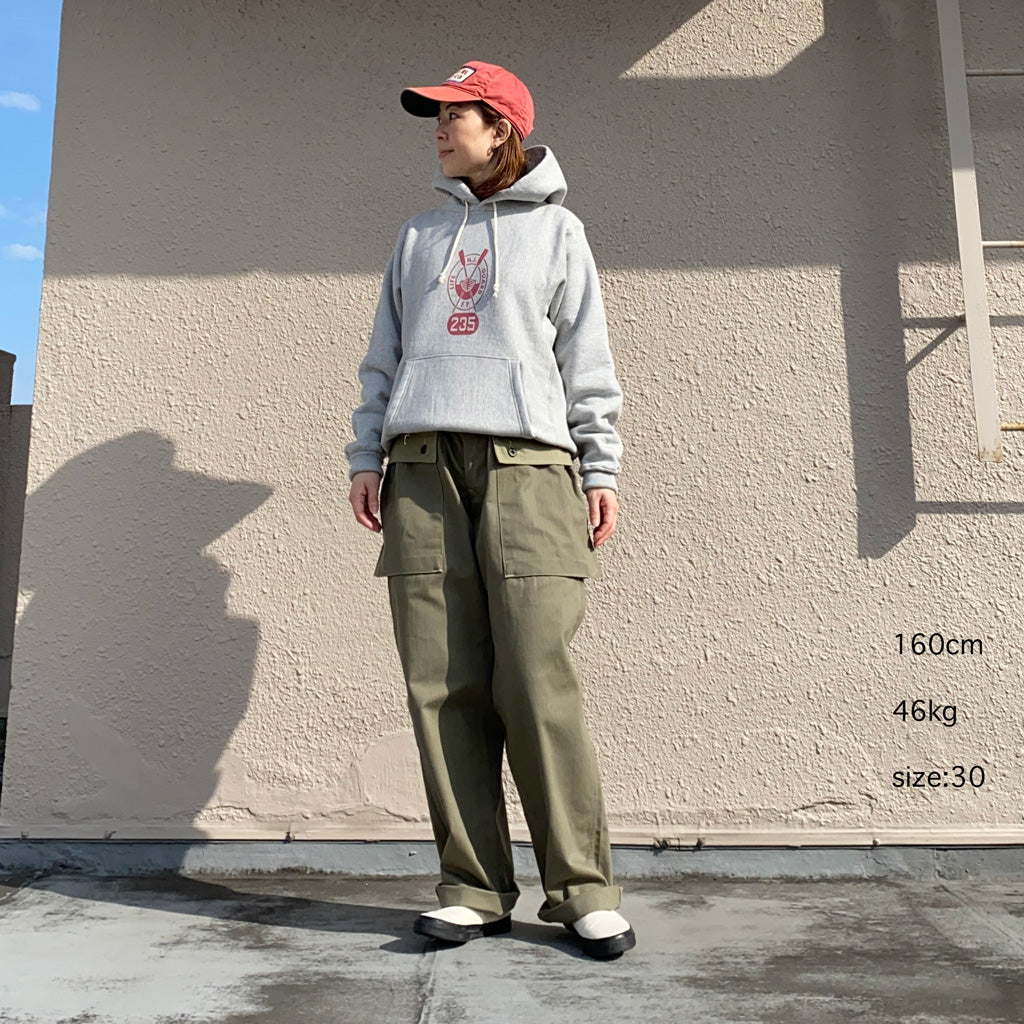 WAREHOUSE『Lot 1097 USMC HERRINGBONE MONKEY PANTS』