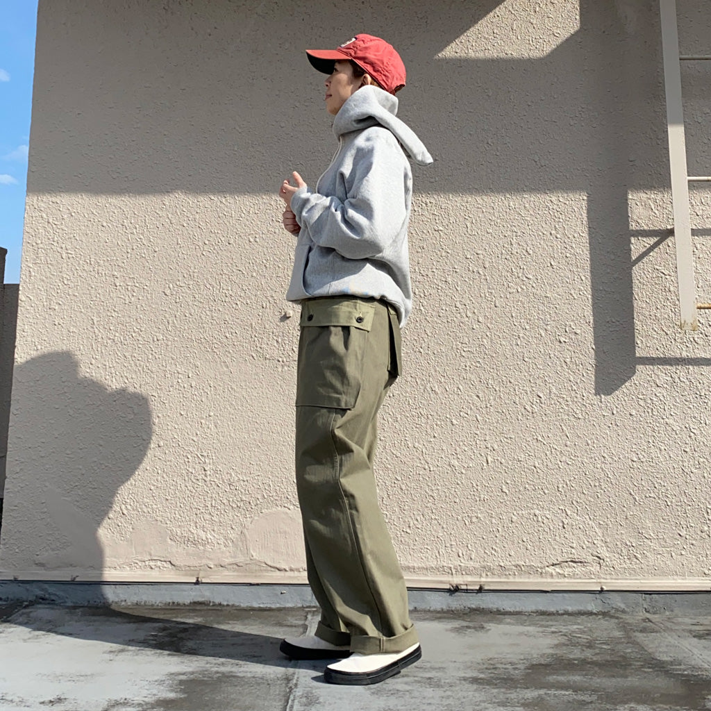 WAREHOUSE『Lot 1097 USMC HERRINGBONE MONKEY PANTS』