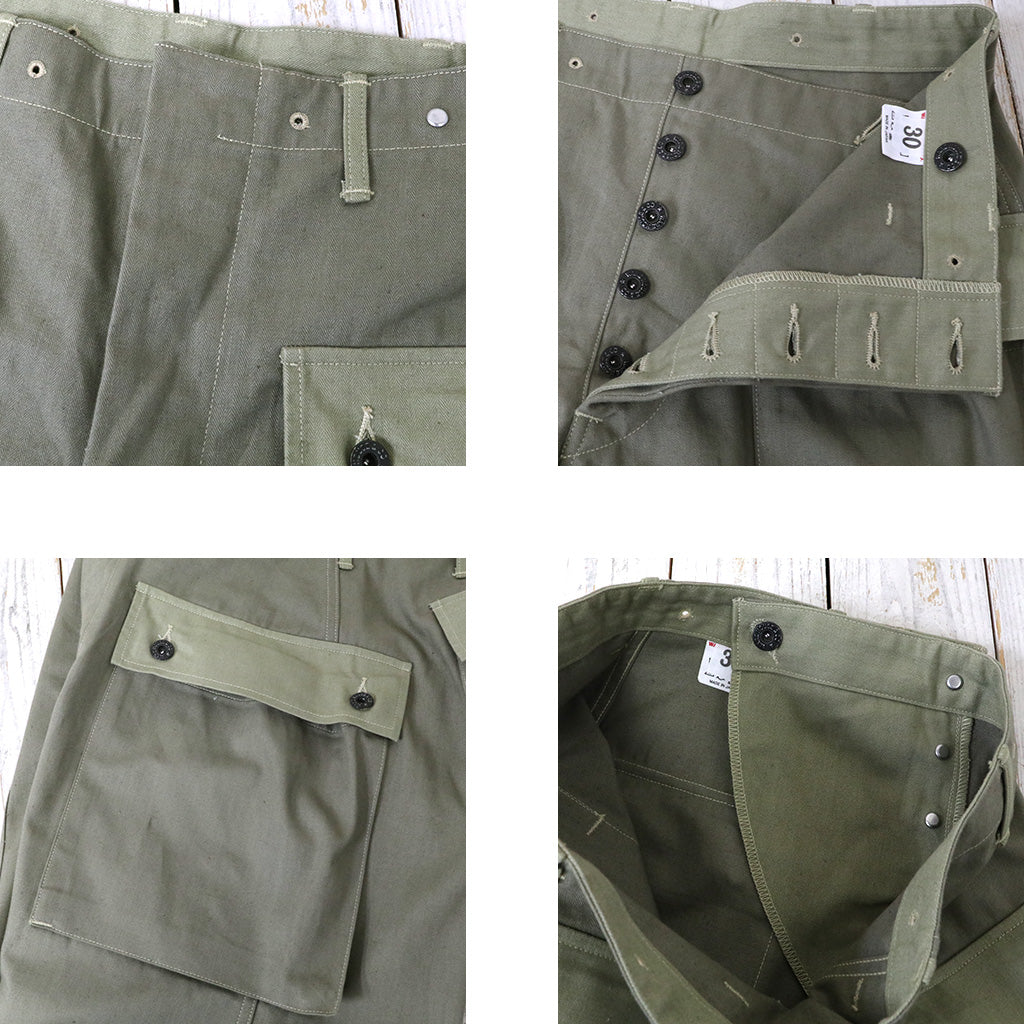WAREHOUSE『Lot 1097 USMC HERRINGBONE MONKEY PANTS』