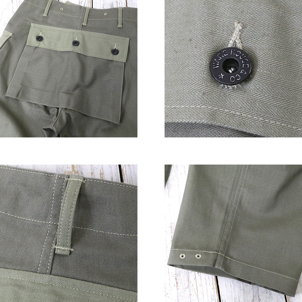 WAREHOUSE『Lot 1097 USMC HERRINGBONE MONKEY PANTS』