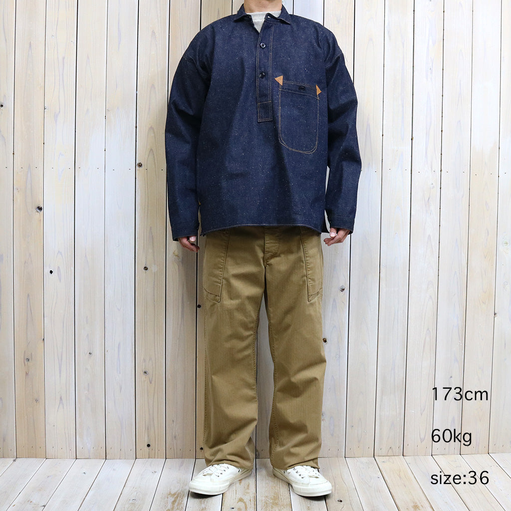 WAREHOUSE『GREENEBAUM Overalls Lot 2213 1880 HEAVY LEATHER BOUND JUMPER』(INDIGO DENIM)