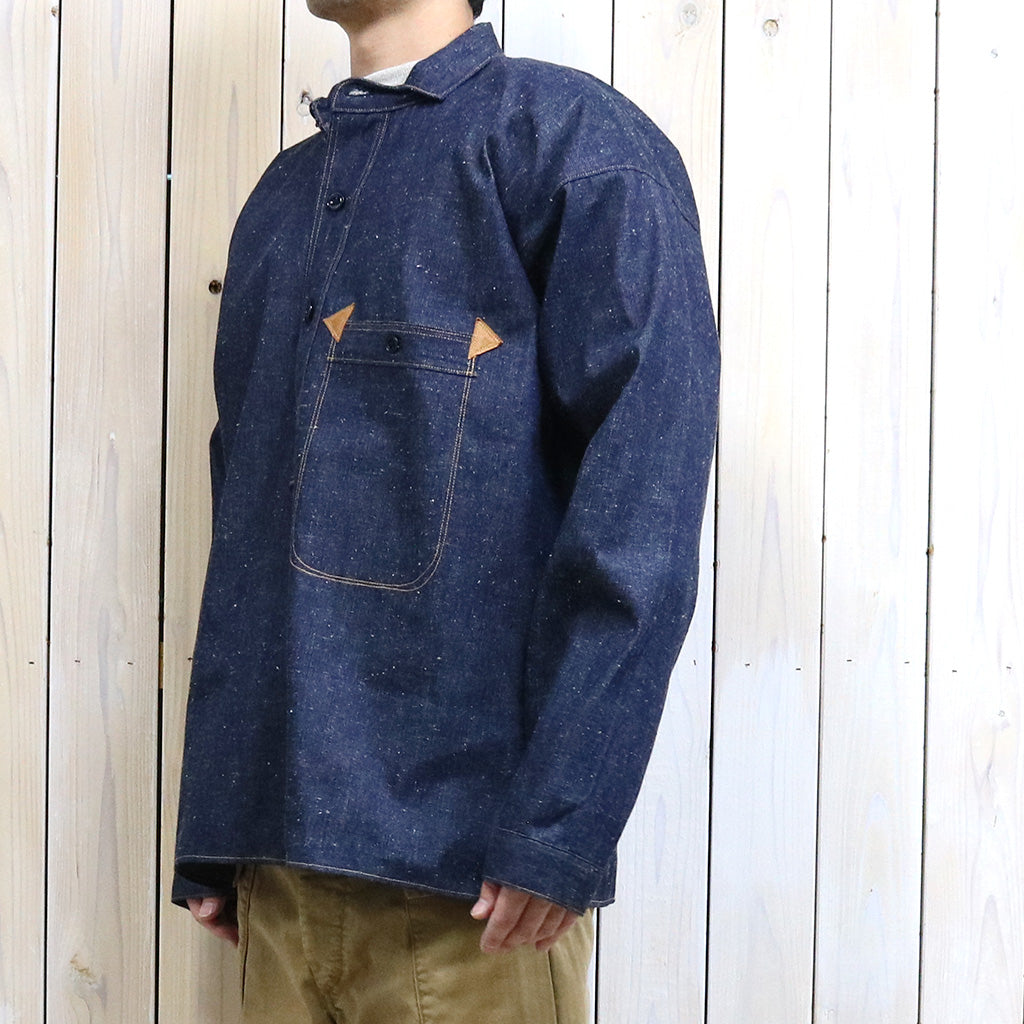 WAREHOUSE『GREENEBAUM Overalls Lot 2213 1880 HEAVY LEATHER BOUND JUMPER』(INDIGO DENIM)