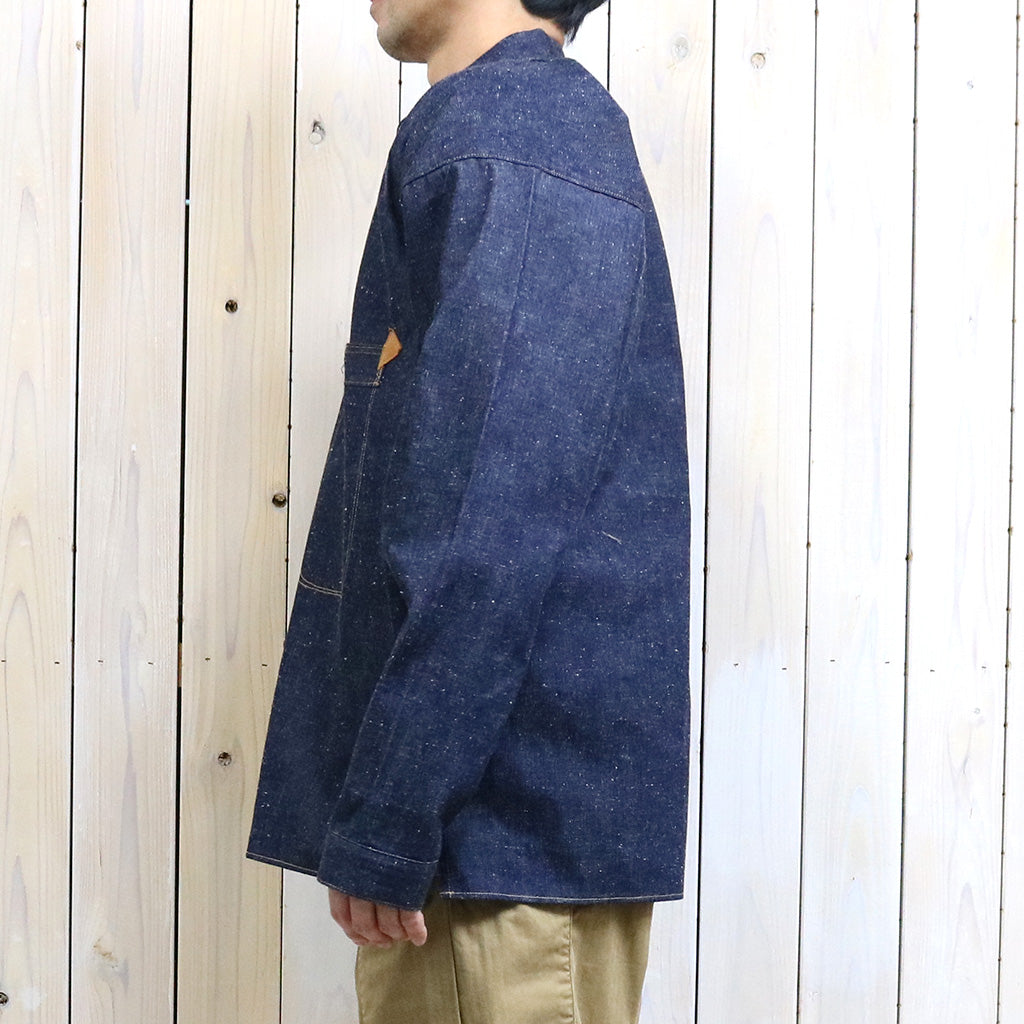 WAREHOUSE『GREENEBAUM Overalls Lot 2213 1880 HEAVY LEATHER BOUND JUMPER』(INDIGO DENIM)