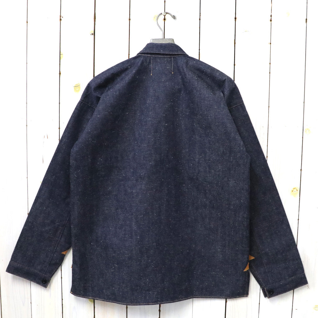 WAREHOUSE『GREENEBAUM Overalls Lot 2213 1880 HEAVY LEATHER BOUND JUMPER』(INDIGO DENIM)