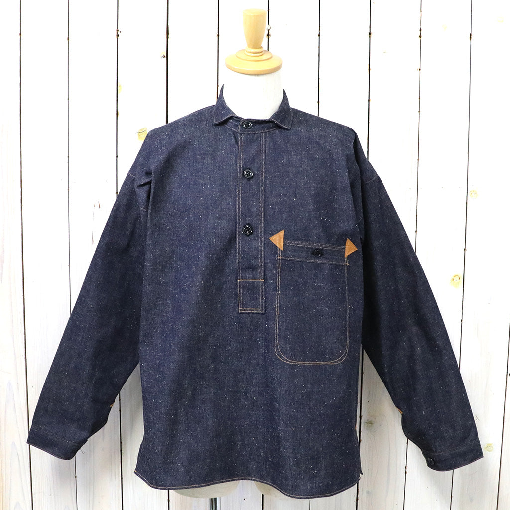 WAREHOUSE『GREENEBAUM Overalls Lot 2213 1880 HEAVY LEATHER BOUND JUMPER』(INDIGO DENIM)