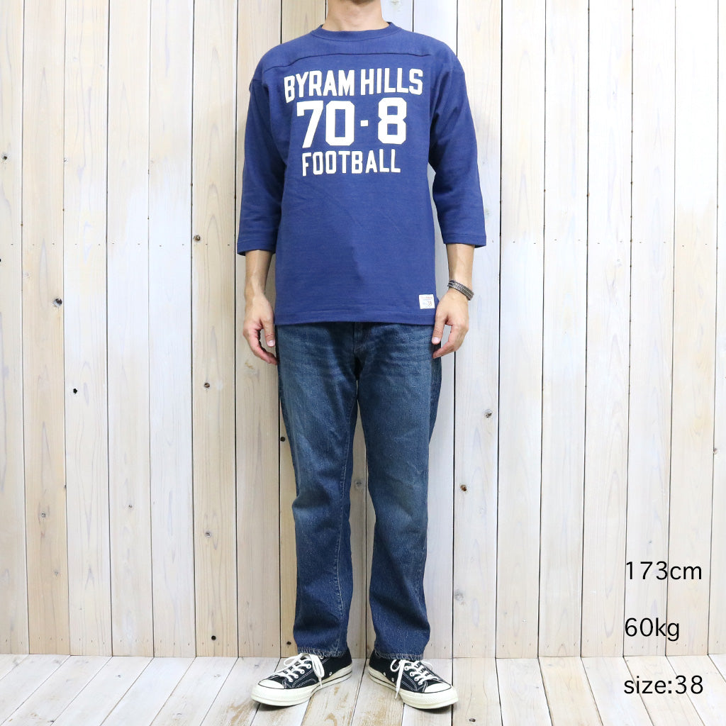 WAREHOUSE『Lot 4063 7分袖フットボールT BYRAM HILLS』