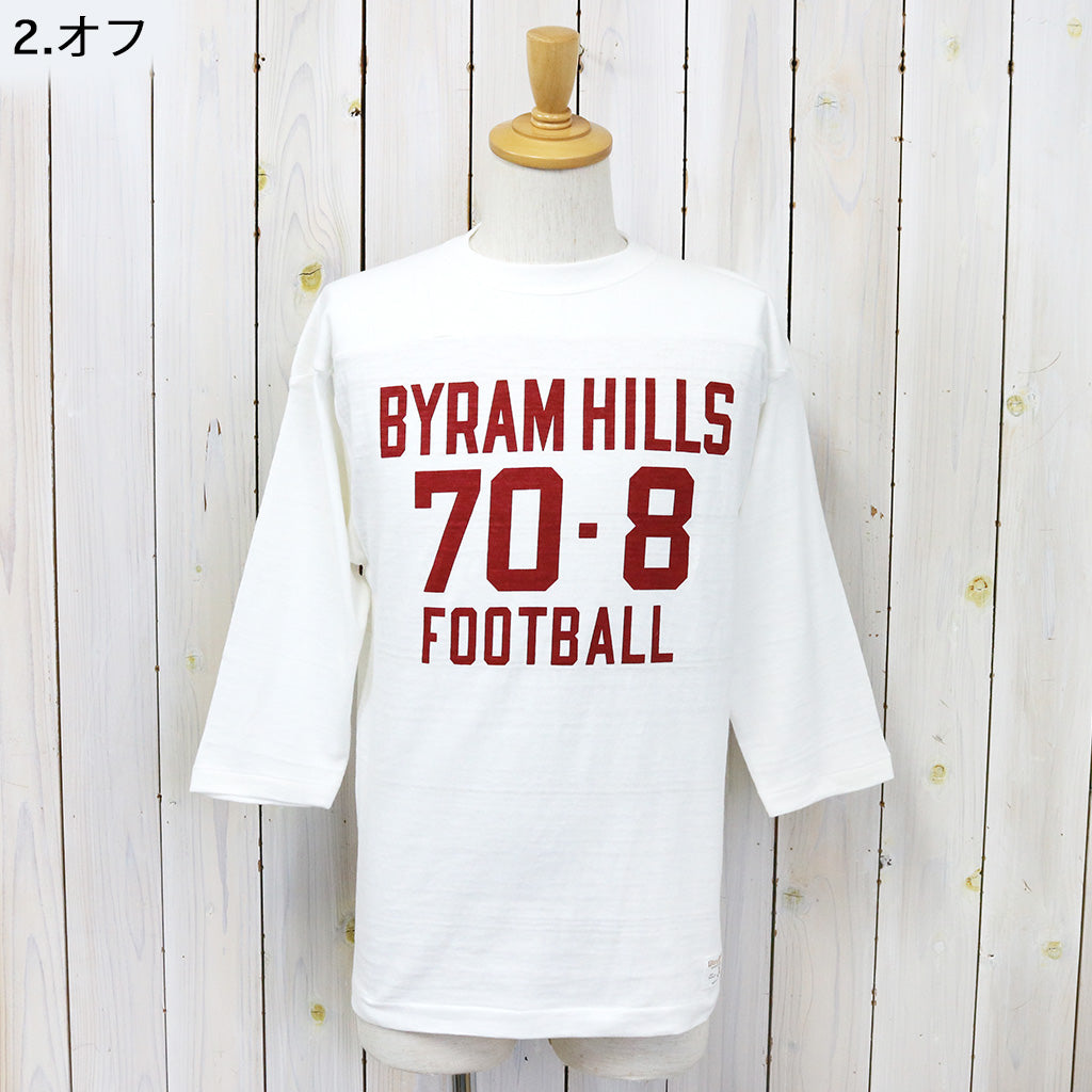 WAREHOUSE『Lot 4063 7分袖フットボールT BYRAM HILLS』