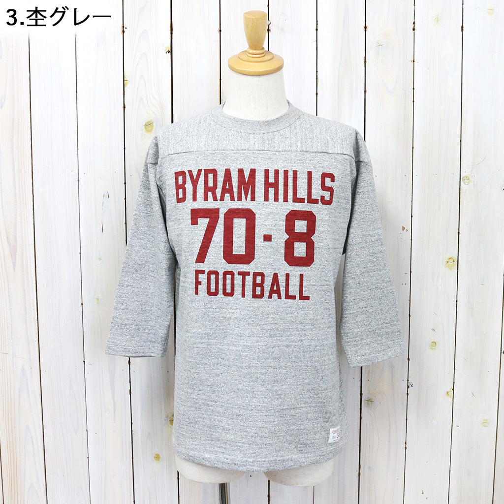 WAREHOUSE『Lot 4063 7分袖フットボールT BYRAM HILLS』